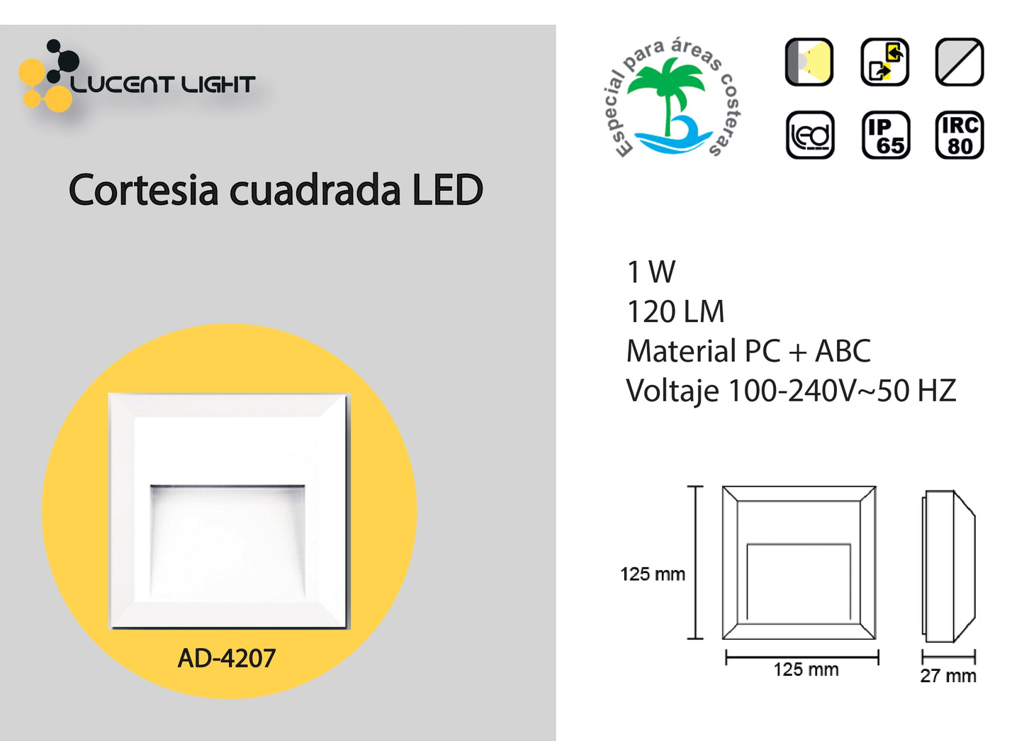 Cortesía Blanca AD-4207