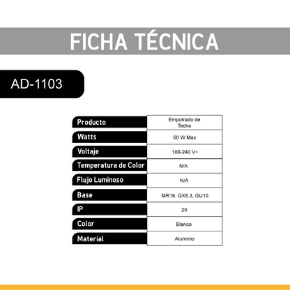 AD-1103 Frío